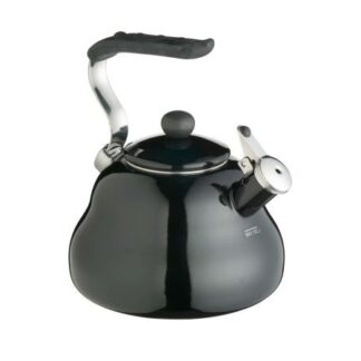 Kitchen Kraft fluitketel zwart