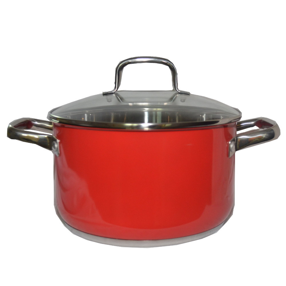 Elo kookpot 24cm rood